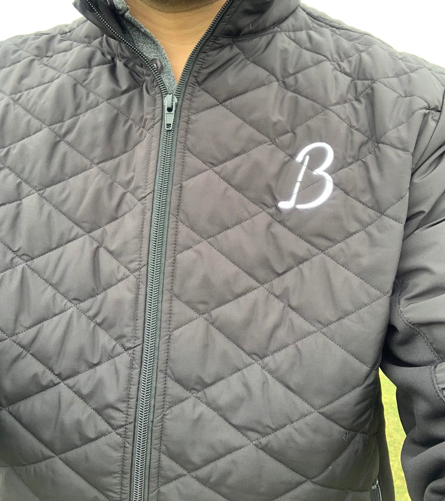 Black Quilted Jacket